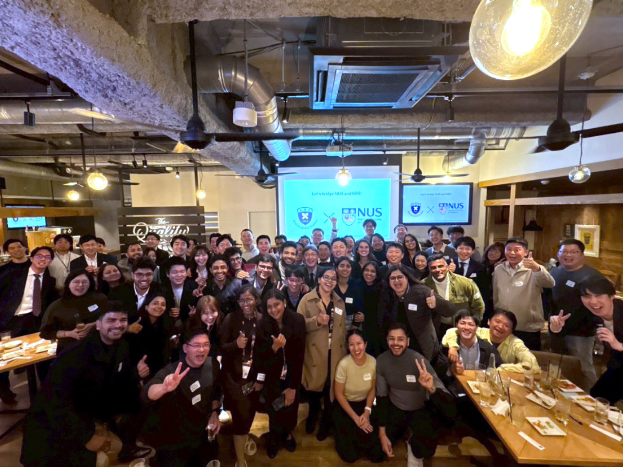 NUS×KBS 交流懇親会：言語の壁を越えた60名の熱量と、国境を越えた「繋がり」